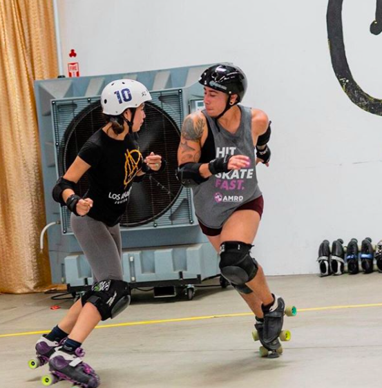 Dannie Darko trans roller derby patinar