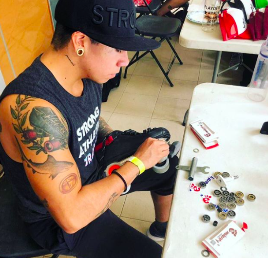 Dannie Darko trans roller derby lucha