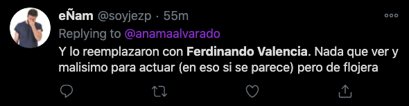 ferdinando valencia eleazar gomez twitter comentario