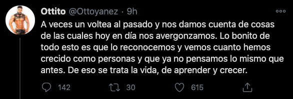 mensaje disculpa ottoniel yañez mas draga