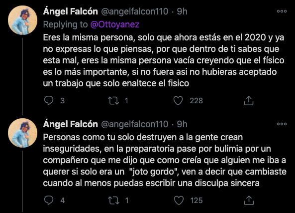 respuesta disculpa Ottoniel yañez toxico draga