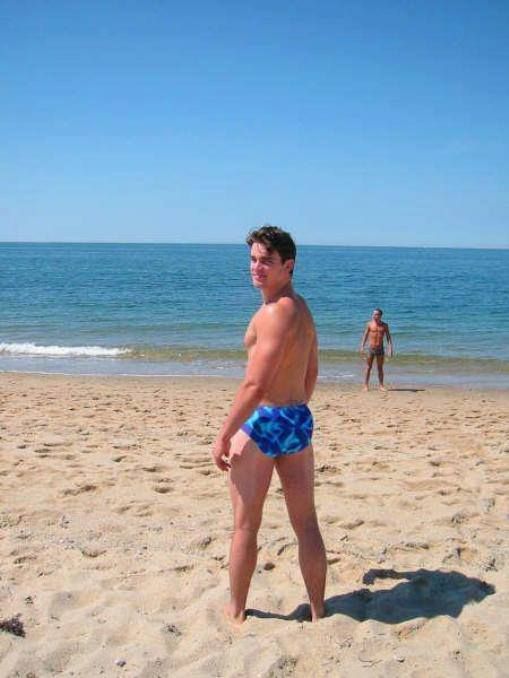 Matt Bomer traje de baño