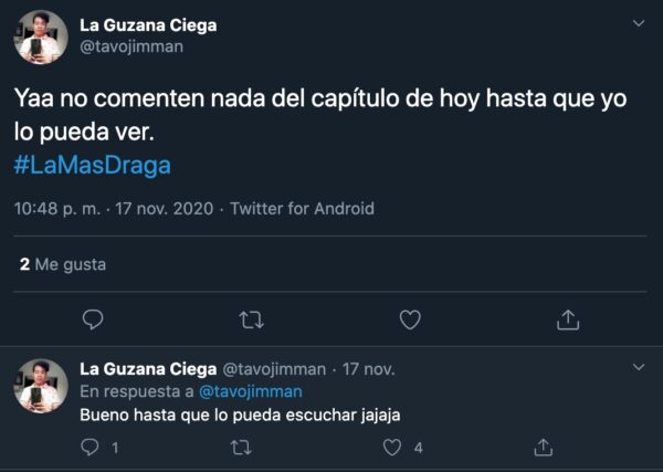 gay ciego gustavo la mas draga