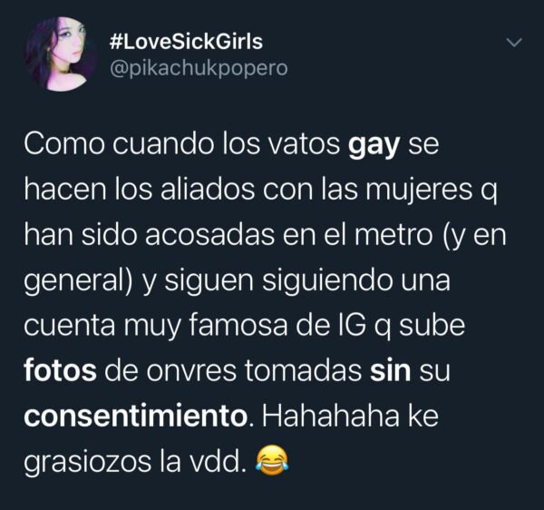 gays fotos hombres consentimiento Instagram