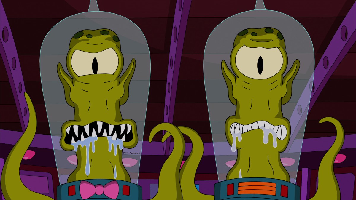 Kang y Kodos lesbianas