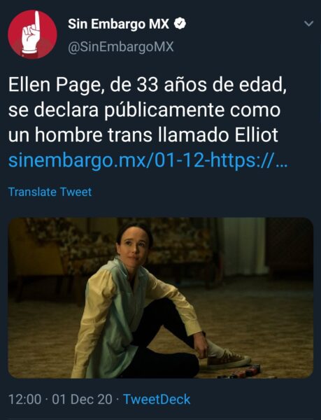 nombre muerto personas trans Sin Embargo