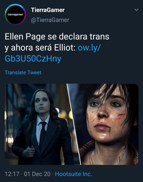 nombre muerto personas trans TierraGamer