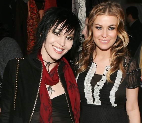 Joan Jett y Carmen Electra