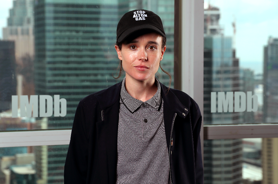 elliot page actor trans imdb foto