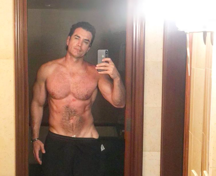 david zepeda foto espejo heterosexual orientacion