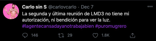 carlo villareal mas draga comentario episodio