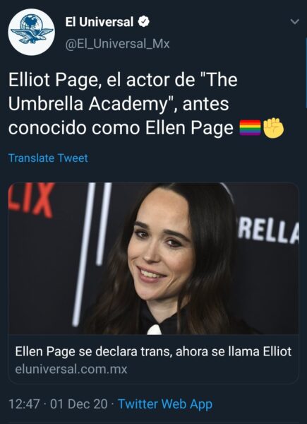 nombre muerto personas trans El Universal