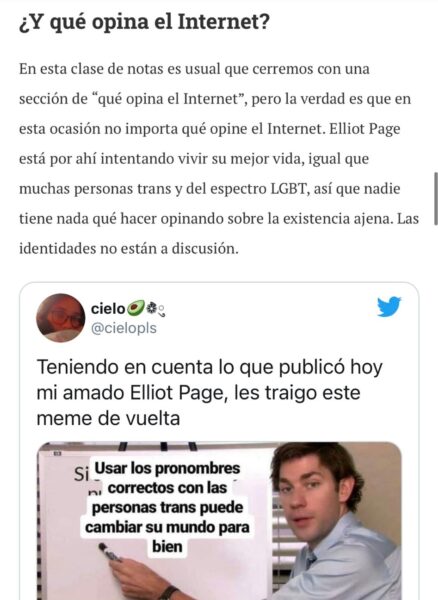perdonas trans nombre muerto opinion