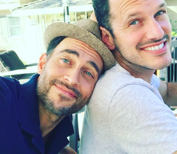Cheyenne Jackson y Jason Landau