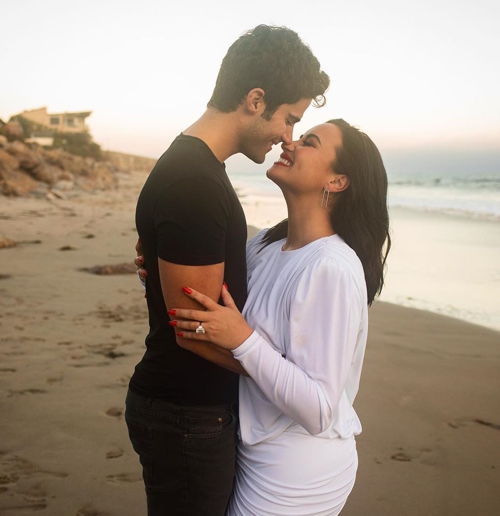 Demi Lovato y Max Ehrich