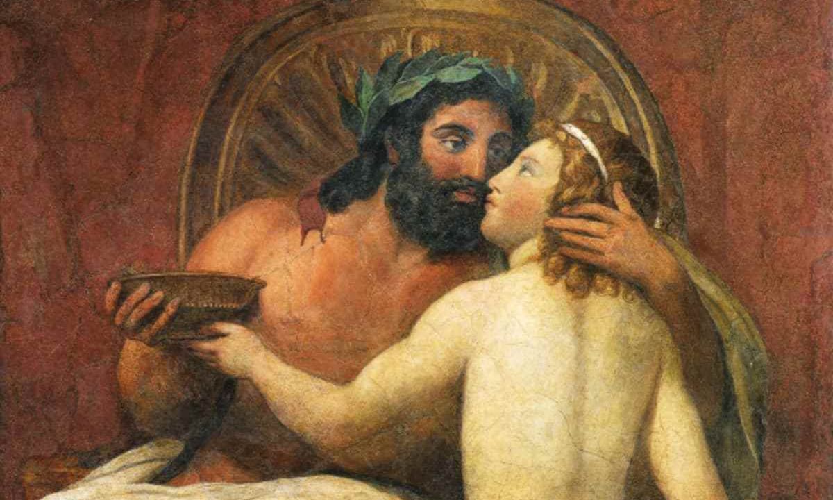 héroes mitología aventuras homosexuales Zeus y Ganímedes 