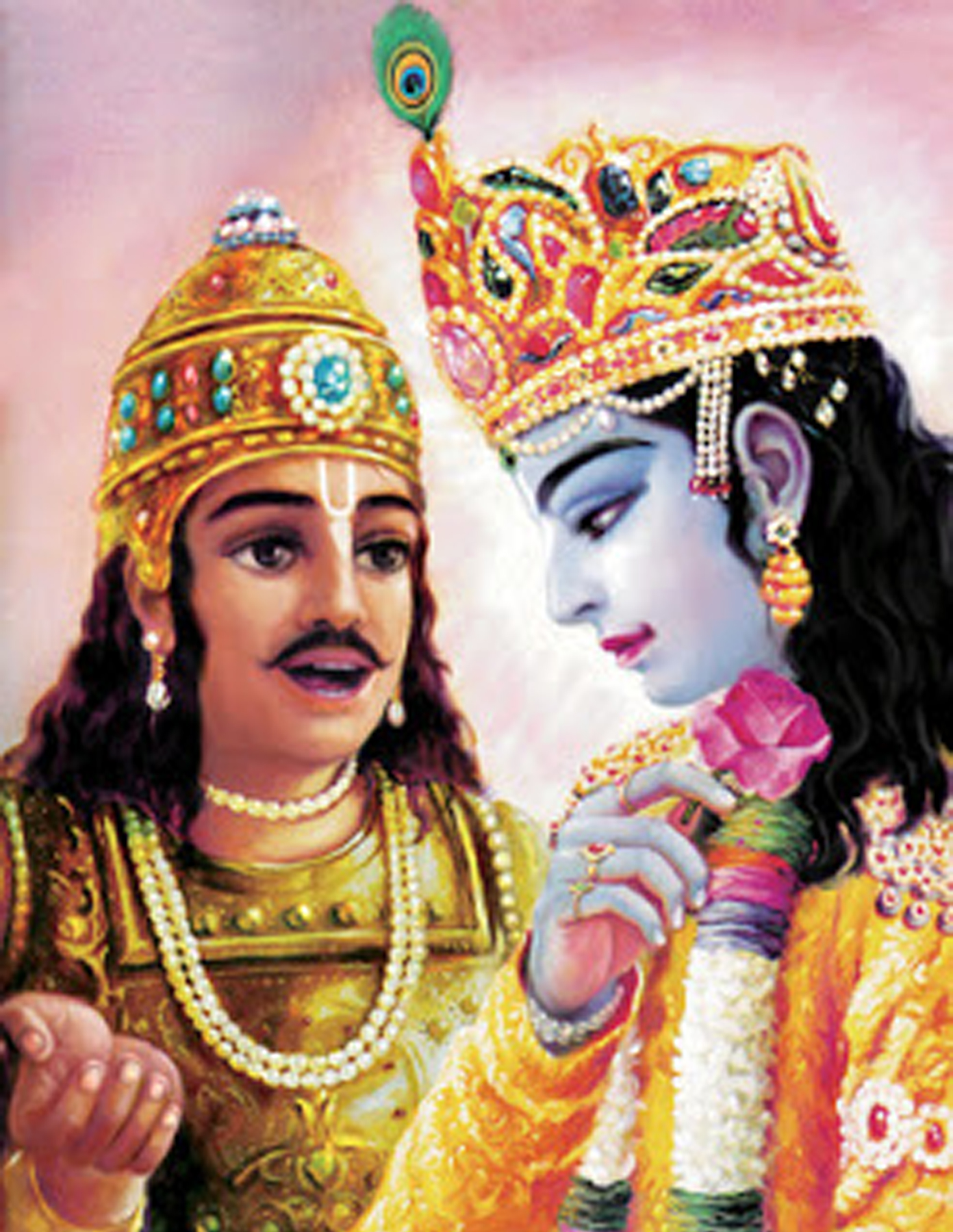 Aravan y Krishna