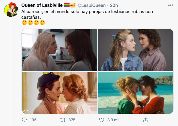 Lesbianas rubias y castañas