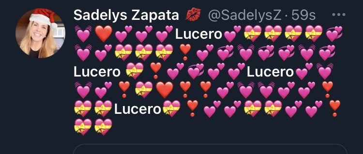 Lucero Twitter mujeres 