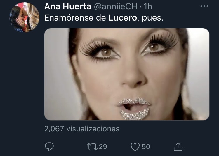 Lucero Twitter