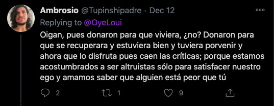 positiva Schultz enfermero covid enfermedad criticas