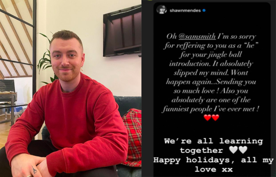 shawn mendes sam smith disculpa historia