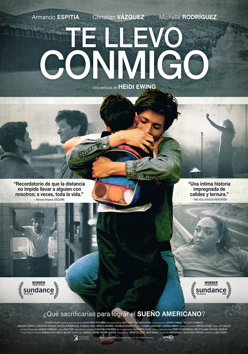 Cartel película Te llevo conmigo