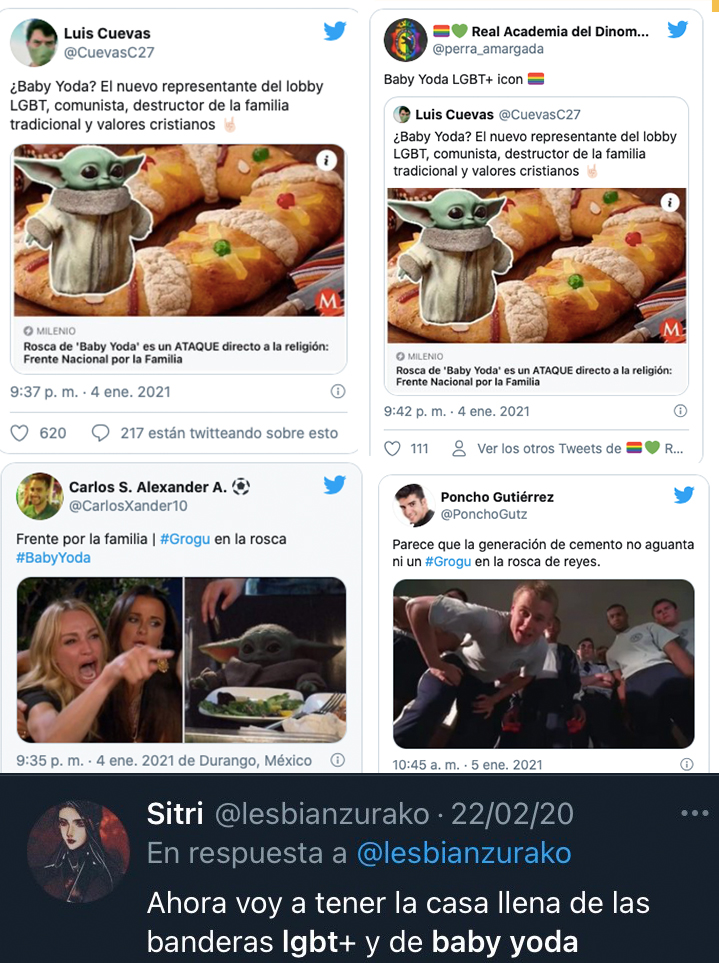 baby Yoda ícono LGBT+