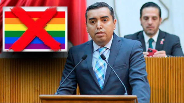 Diputado homofóbico Carlos Leal