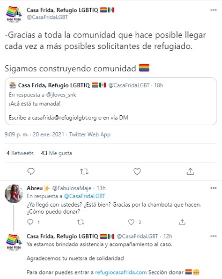 Casa Frida da refugio a chico trans