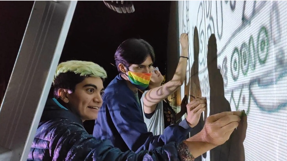 Activistas colectiva Chuvajetik