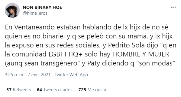 conductores de ventaneando hablan sobre lenguaje inclusivo