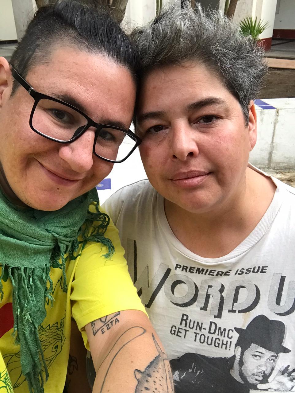 Diana Torres y Ali Gua Gua 