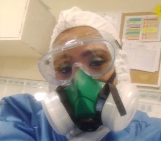 Claudia García enfermera trans de Chihuahua