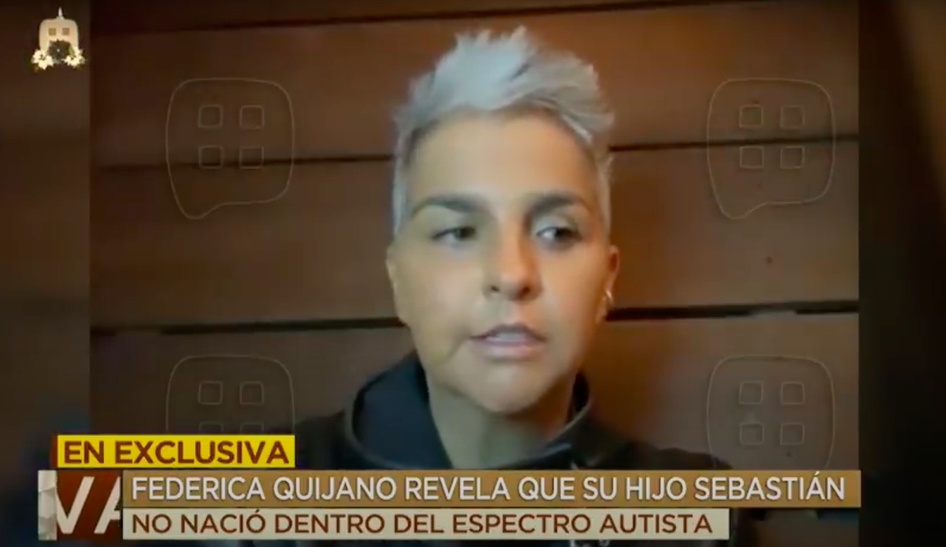 Federica Quijano autismo hijo Sebastián