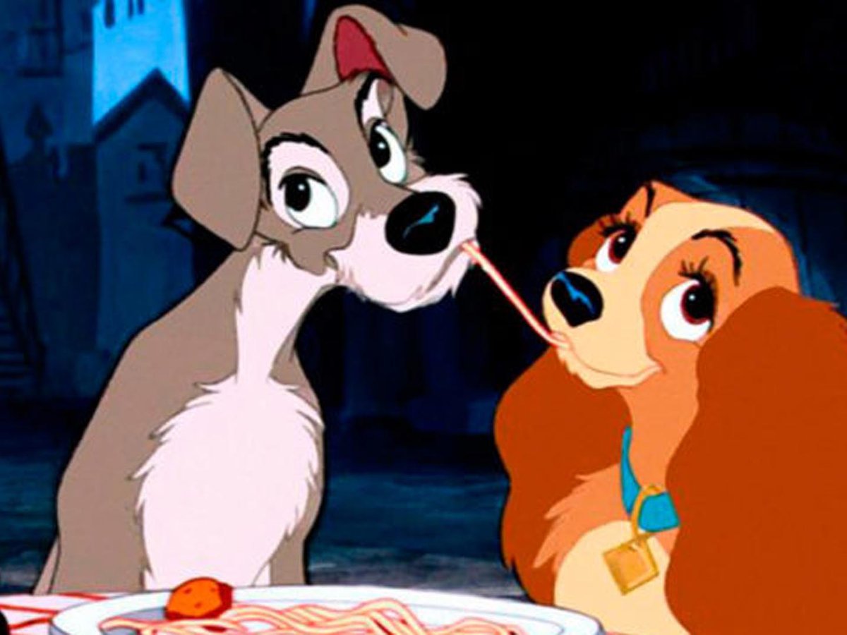 La dama y el vagabundo anuncio chocolate Cadbury