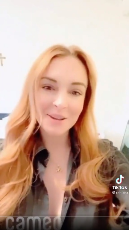 video de Lindsay Lohan en Cameo