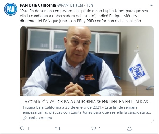 Lupita Jones candidata a gobernadora