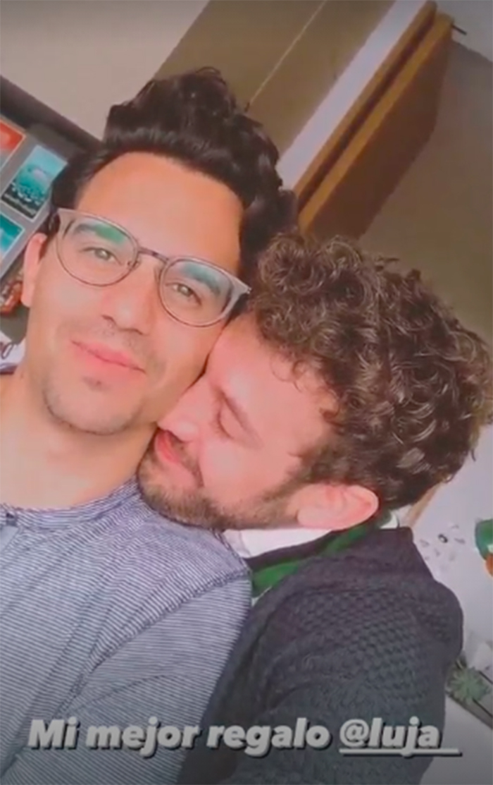 luja duhart lambda garcia amor video abrazo