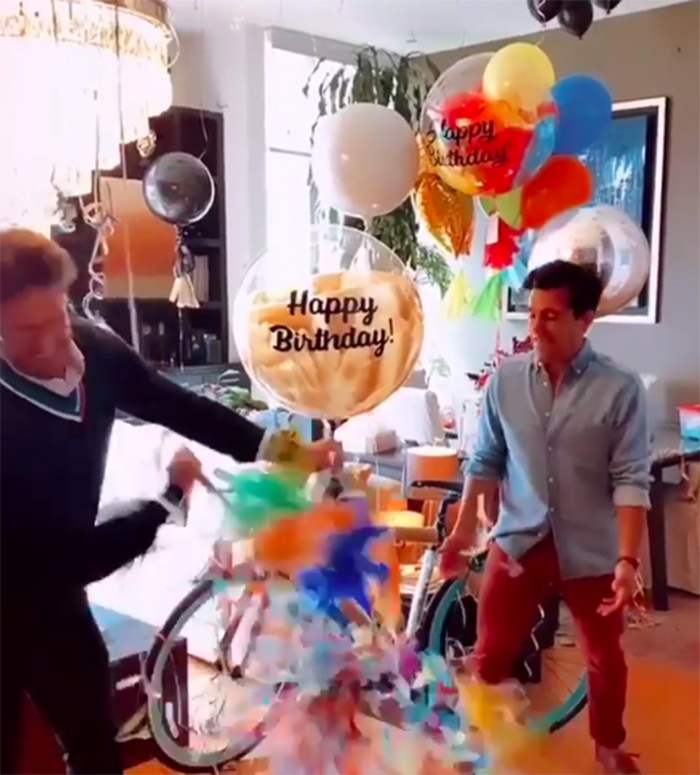 luja duhart lambda garcia amor globos bicicleta