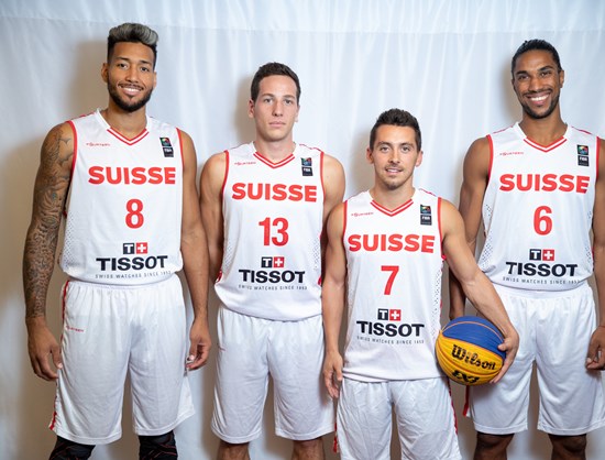 Selección Suiza Basquetbol