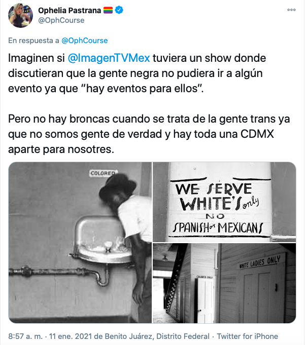 Lupita Jones transfobia