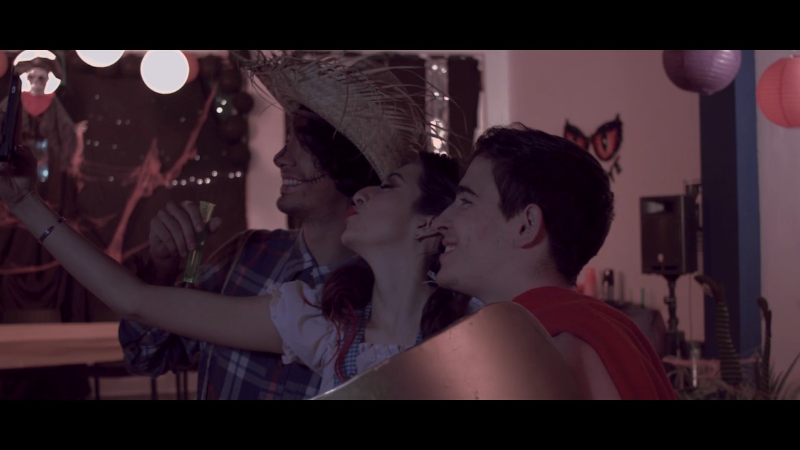 personajes del cortometraje Goldfish