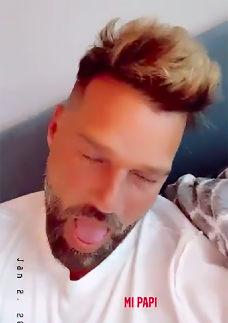 Ricky Martin babea por Jwan Yosef