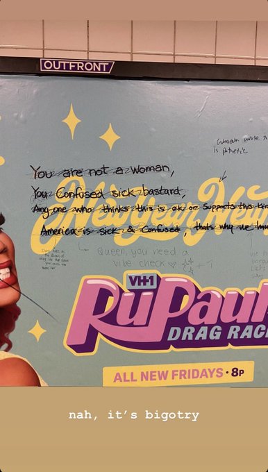 detalle mensaje homofobicos drag race