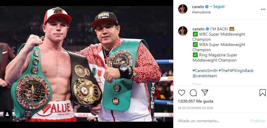 Canelo Álvarez boxeador
