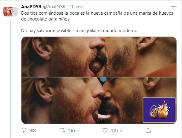 Anuncio gay de cadbury reacciones