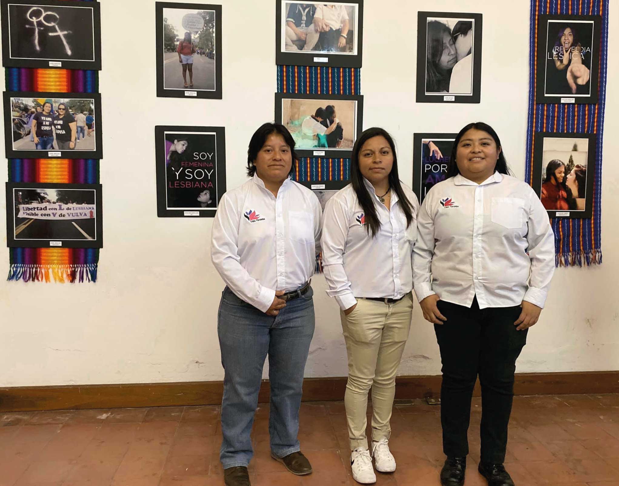 Andrea Díaz mujeres Indígenas LGBT+