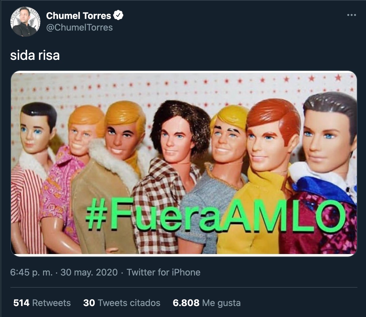 chumel torres sida risa amlo