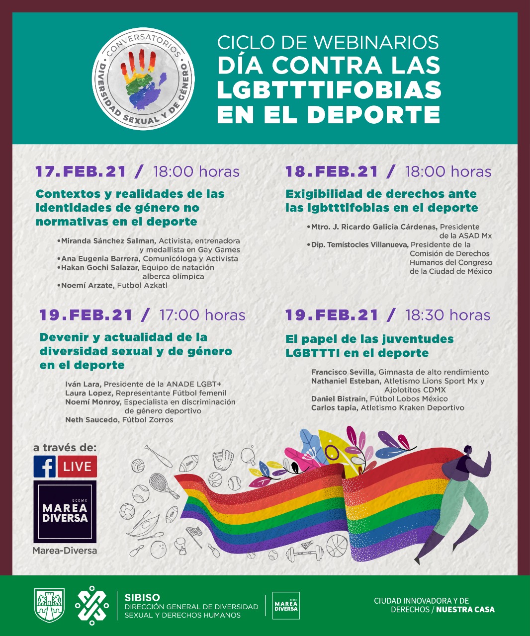 Conversatorios Anade homofobia deporte